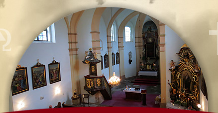 Malé Březno - kostel sv. Jana Evengelisty